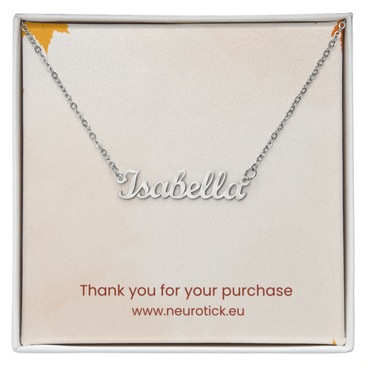 Custom Necklace : Wear your wiring