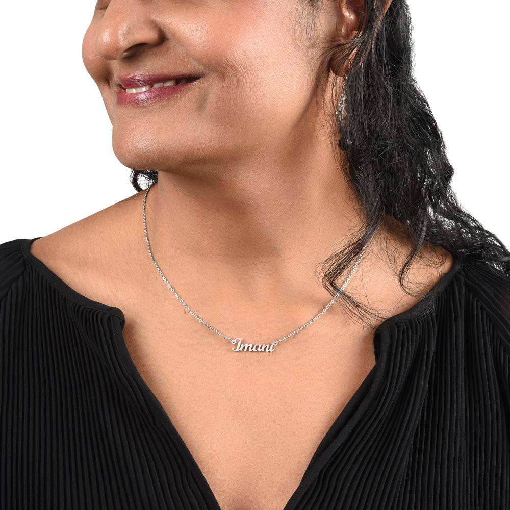 Custom Necklace : Wear your wiring