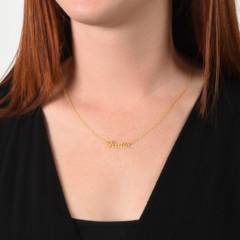 Custom Necklace : Wear your wiring
