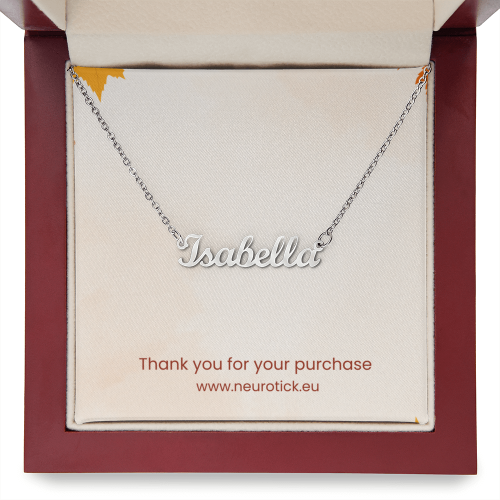 Custom Necklace : Wear your wiring